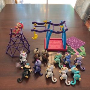 Huge lot of Fingerlings - monkey sloths unicorns